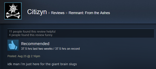 Illustration for article titled Remnant: From The Ashes, As Told By Steam Reviews